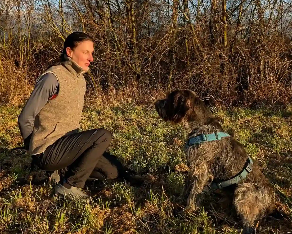 Hundetrainerin Magdalena in Freising mit Hund